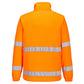Portwest Fleece lijn Hoge zichtbaarheid Jack F302 Hi-Vis 1/2 Zip Fleece oranje(OR)