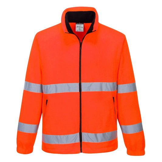 Portwest Hi-Vis jas F303 windbreker fleece HiVis oranje(OR)