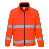 Portwest Hi-Vis jas F303 windbreker fleece HiVis oranje(OR)