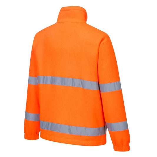 Portwest Hi-Vis jas F303 windbreker fleece HiVis oranje(OR)