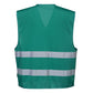 Portwest Vesten F374 Reflectieband Luchtdoorlatend flessengroen(BG)