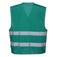 Portwest Vesten F374 Reflectieband Luchtdoorlatend flessengroen(BG)