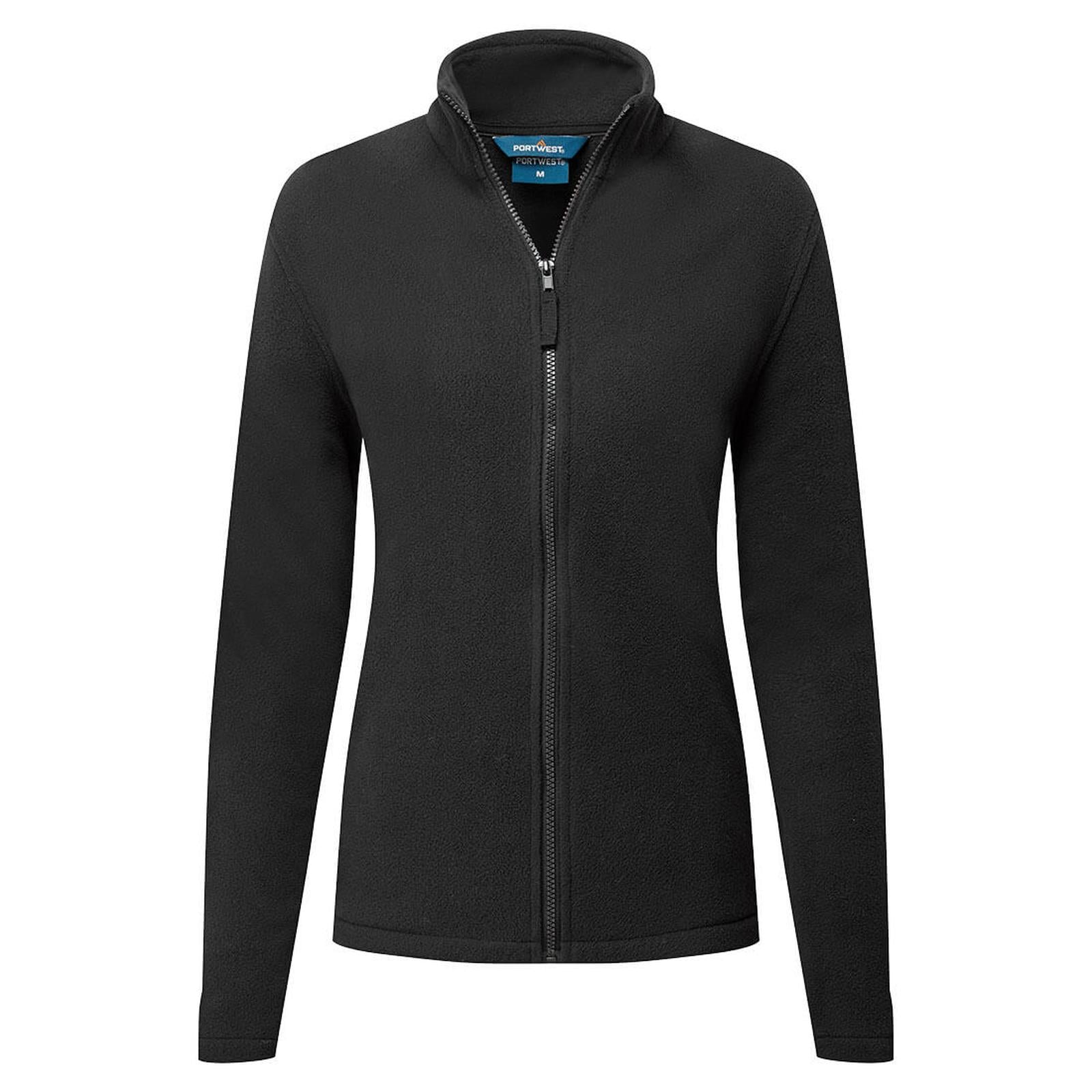 Portwest Planet Bescherming Tegen Alle Weersomstandigheden Vest F408 dames Eco fleece zwart(BK)