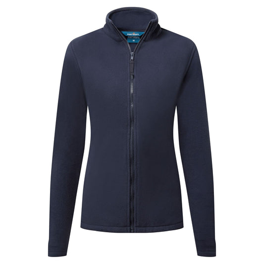 Portwest Planet Alle Weersomstandigheden Vest F408 dames Eco fleece donker marineblauw(NV)