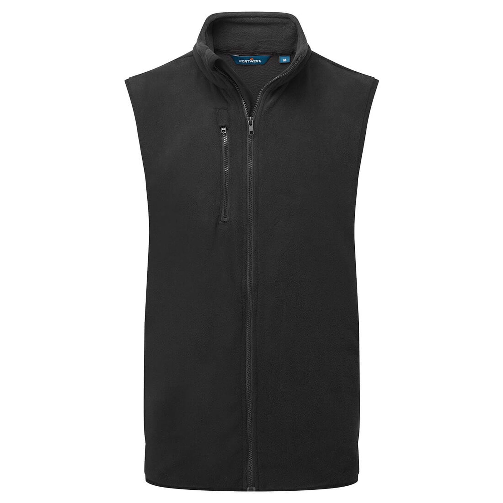 Portwest Fleece Gilet  F417 zwart(BK)