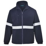 Portwest Fleece Alle Weersomstandigheden Jas F433 Iona Lite Fleece donker marineblauw(NV)