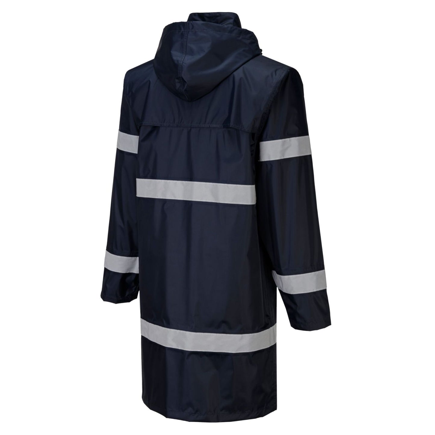 Portwest Iona Regenkleding Verbeterde Zichtbaarheid Regenjas F437 100cm donker marineblauw(NV)