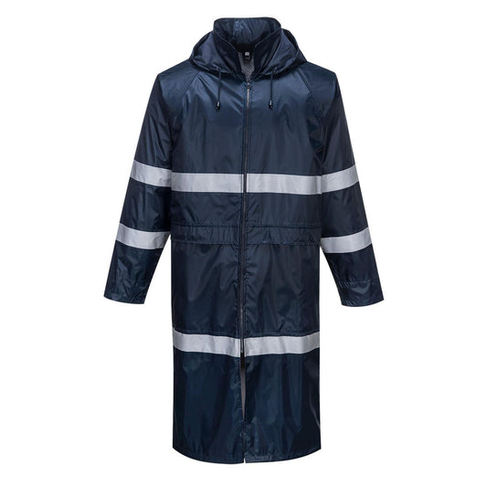 Portwest Klassieke Regenkleding Bescherming Tegen Alle Weersomstandigheden Regenjas F438 Klassieke Iona marineblauw(NV)