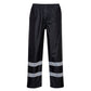 Portwest Iona Regenkleding Alle Weersomstandigheden Regenbroek F441 Klassieke Iona zwart(BK)