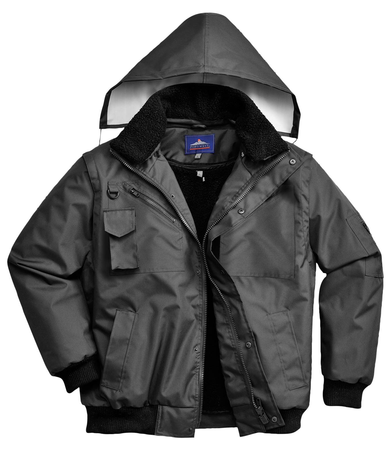 Portwest Jassen F465 zwart(BK)