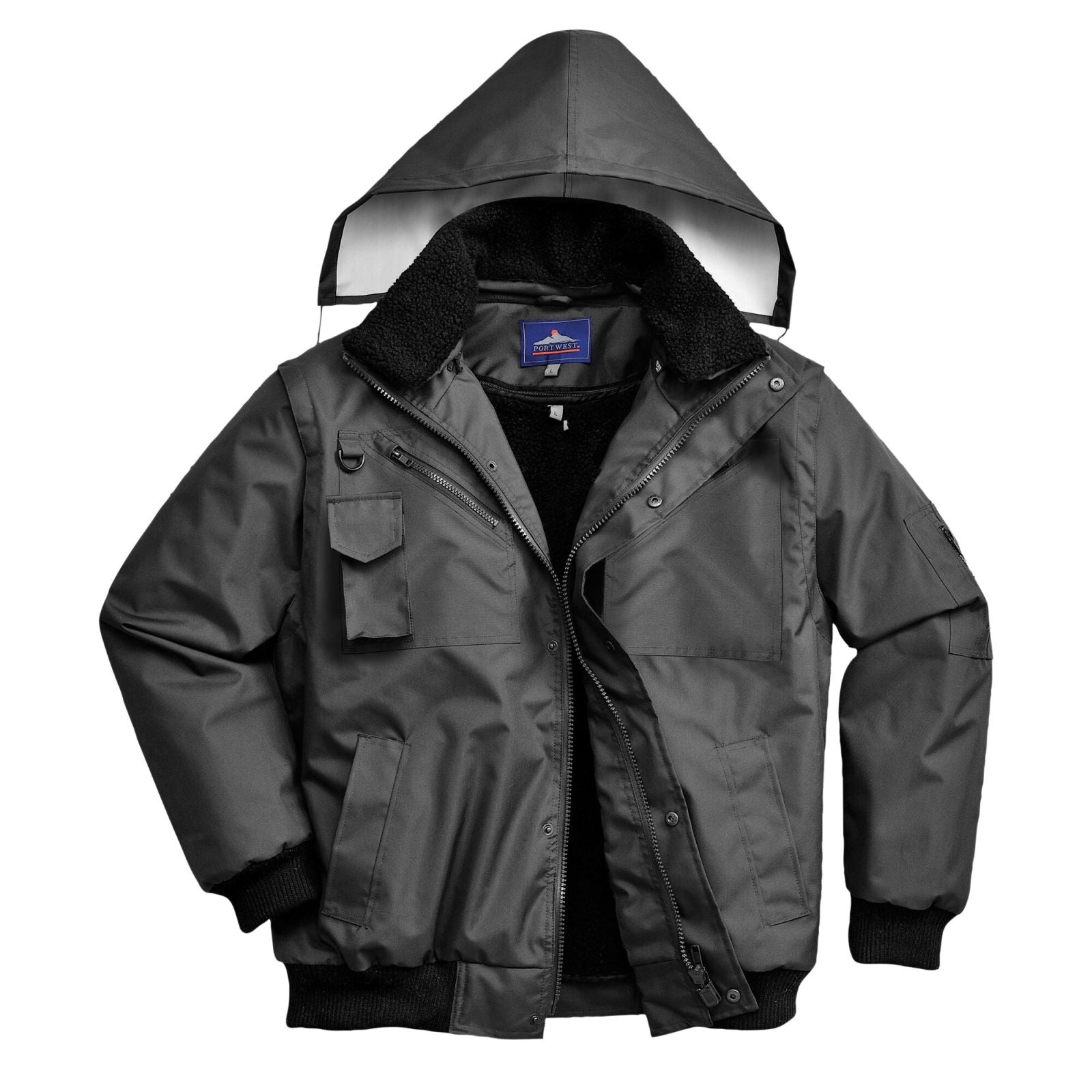 Portwest Jassen F465 zwart(BK)