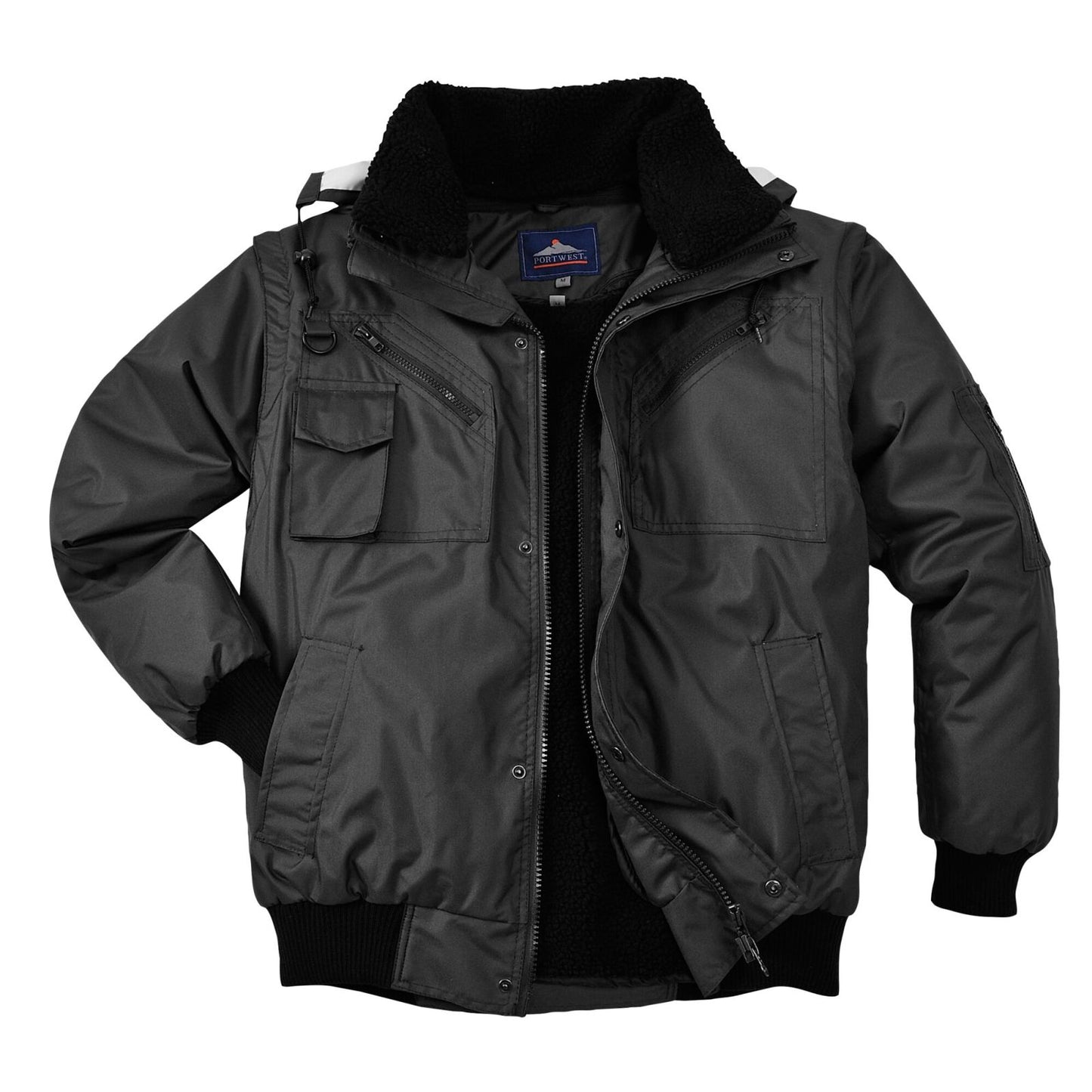 Portwest Jassen F465 zwart(BK)
