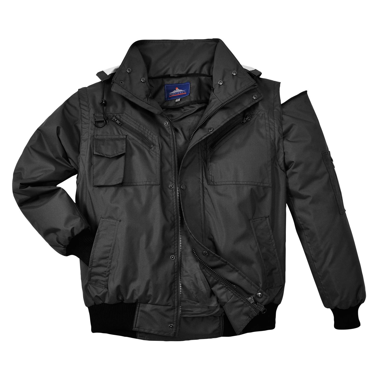 Portwest Jassen F465 zwart(BK)