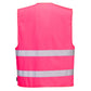 Portwest Vesten F474 HiVis roze(PI)