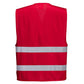 Portwest Vesten F474 HiVis rood(RE)