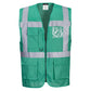 Portwest Vesten F476 HiVis flessengroen(BG)