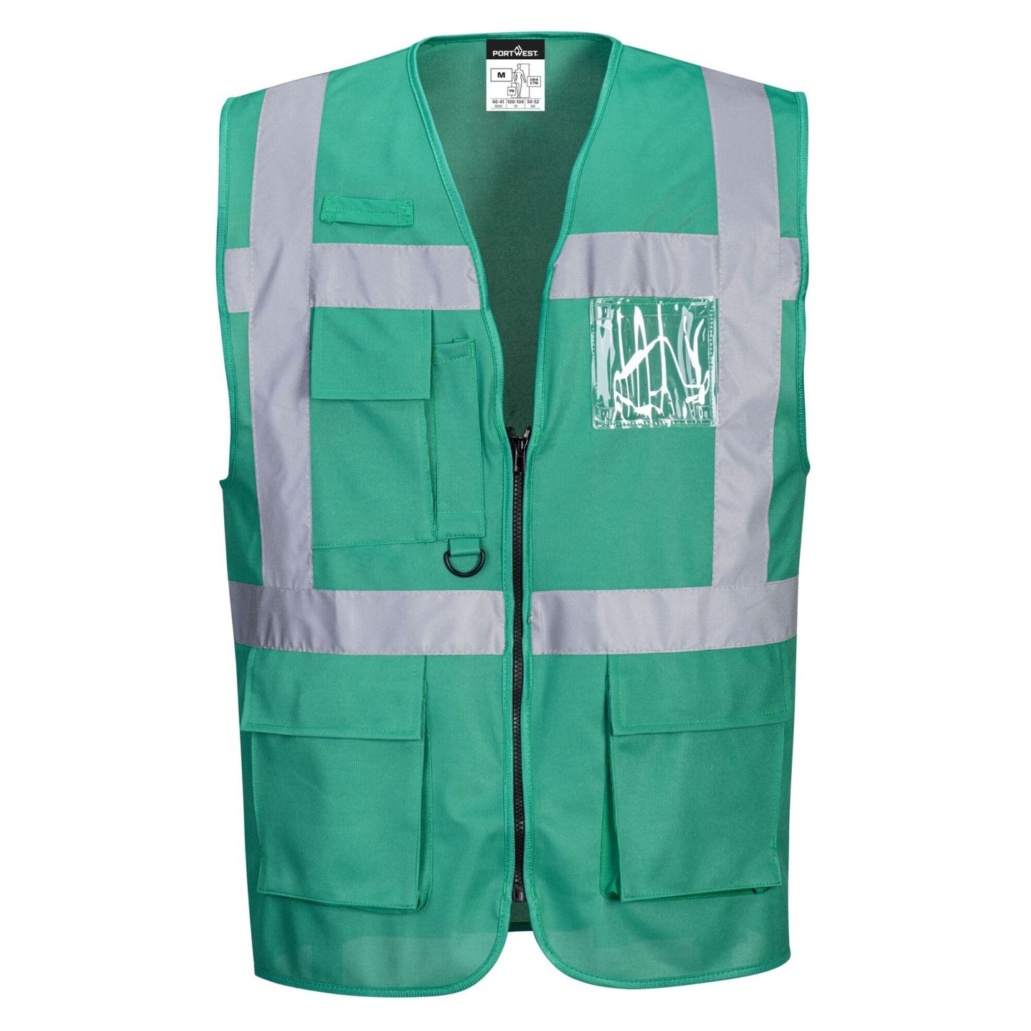 Portwest Vesten F476 HiVis flessengroen(BG)
