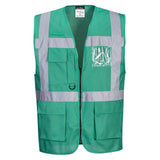 Portwest Vesten F476 HiVis flessengroen(BG)