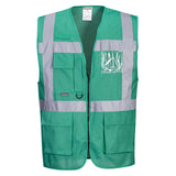 Portwest Vesten F476 HiVis flessengroen(BG)