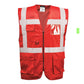 Portwest Vesten F476 HiVis rood(RE)