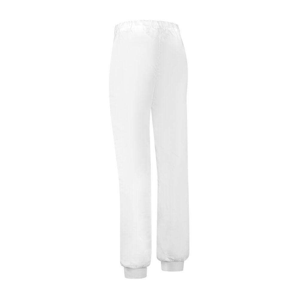 Noname Broeken FBE6535-240 HACCP Met manchetten wit(WIT)