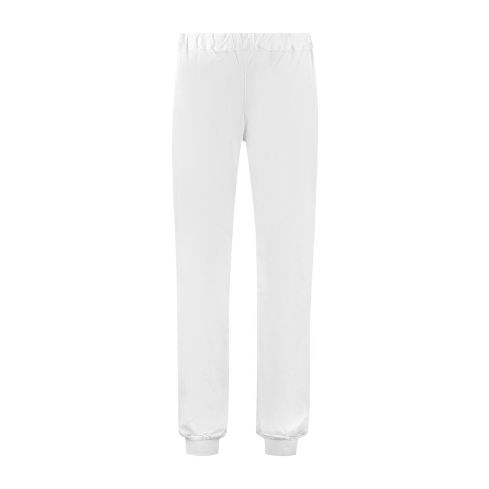 Noname Broeken FBE6535-240 HACCP Met manchetten wit(WIT)