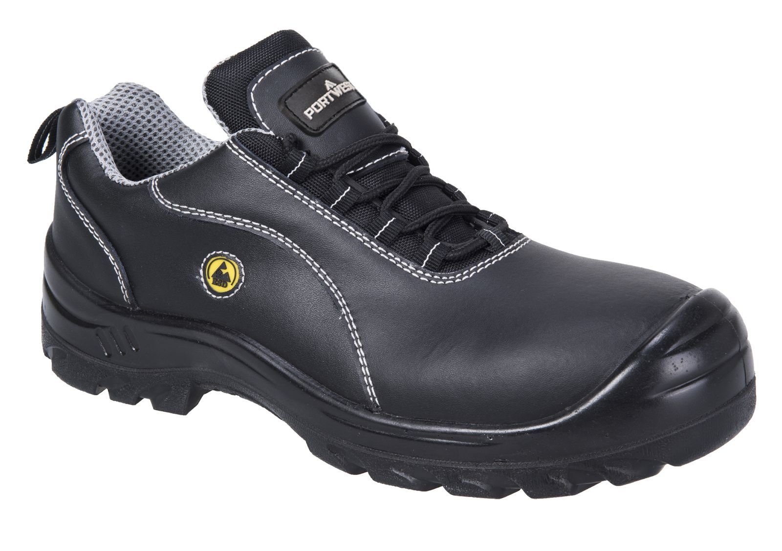 Portwest Compositelite Veiligheidsschoen FC02 S1 ESD geveterd zwart(BK)