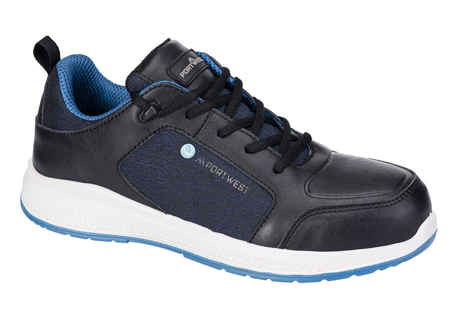 Portwest FX2 Eco Schoenen FC07 Composite trainer S3S SR zwart-blauw(BKB)