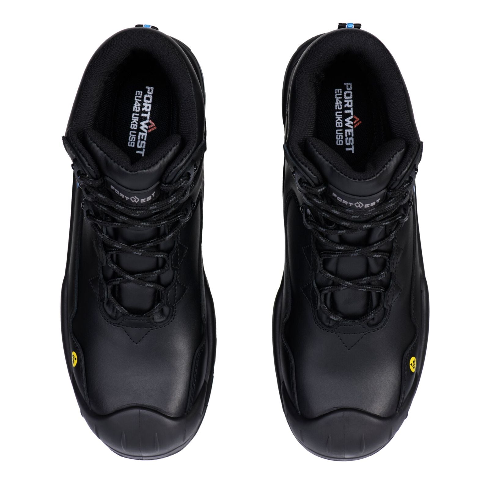 Portwest FX2 Apex Schoenen FC18 Composiet mid S3S ESD HRO SR SC FO zwart-blauw(BK)