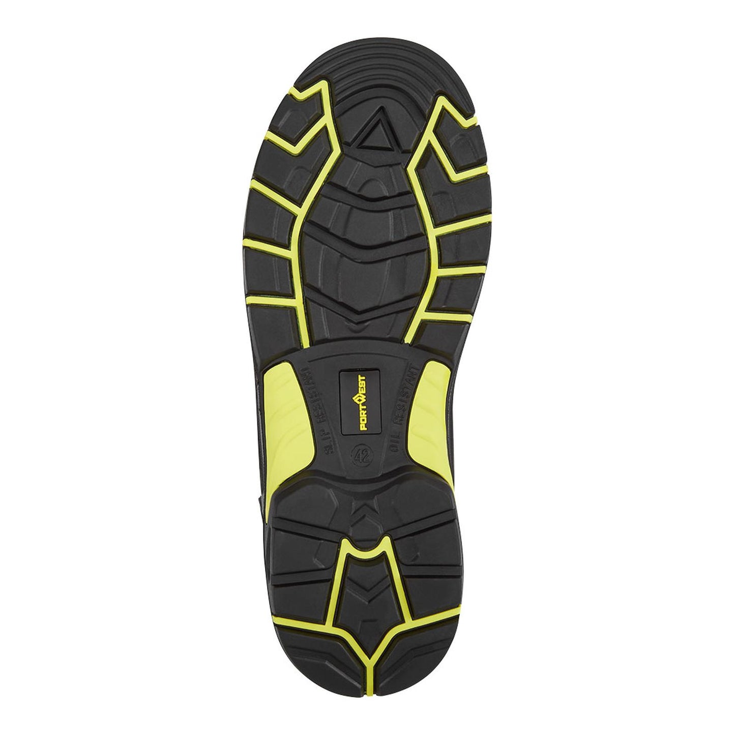 Portwest FX2 Apex Schoenen FC18 Composiet mid S3S ESD HRO SR SC FO zwart-geel(BK)