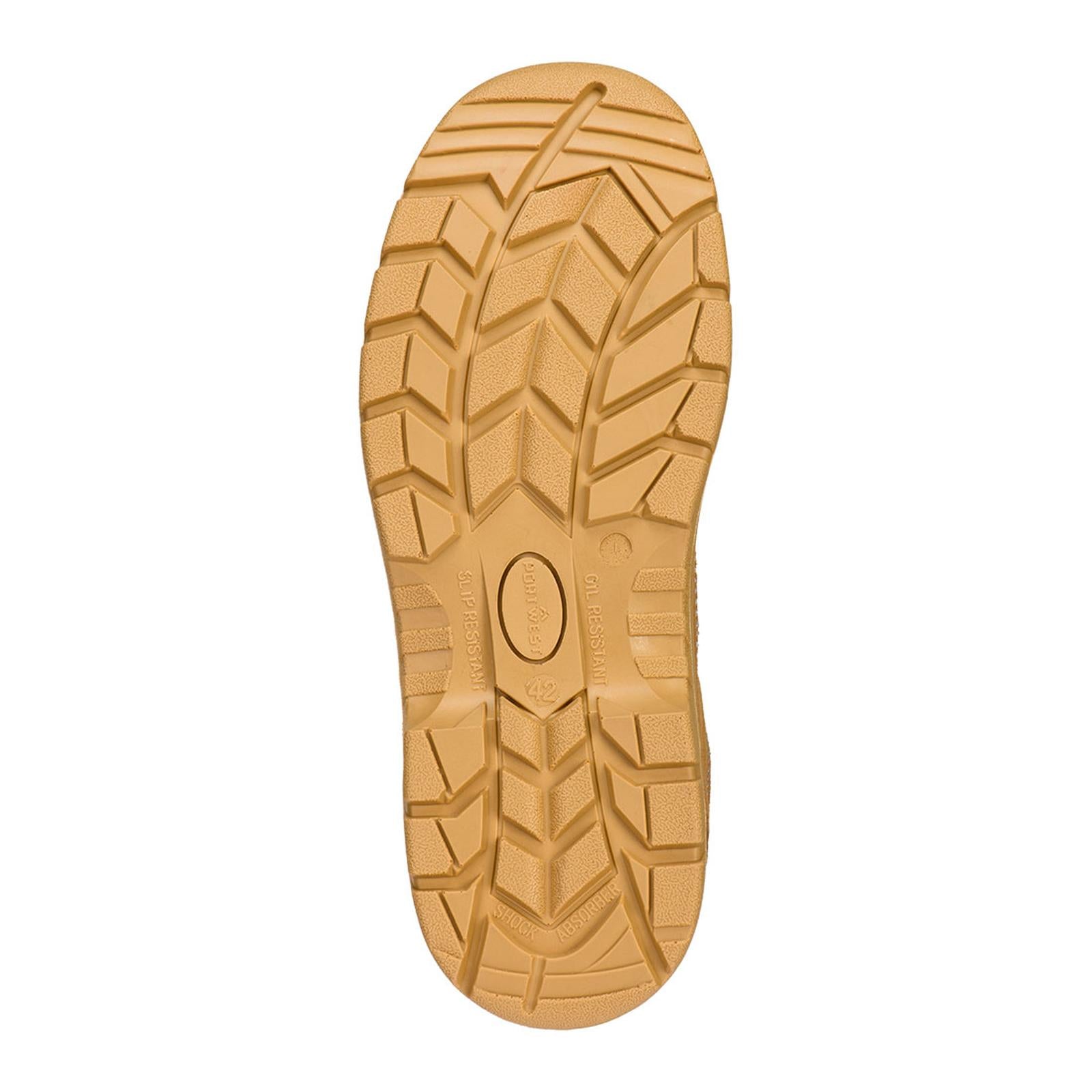 Portwest Composite Lite Voetbescherming Schoen FC20 composiet textiel suede hoog sS1PL SR FO tarwegeel(WH)