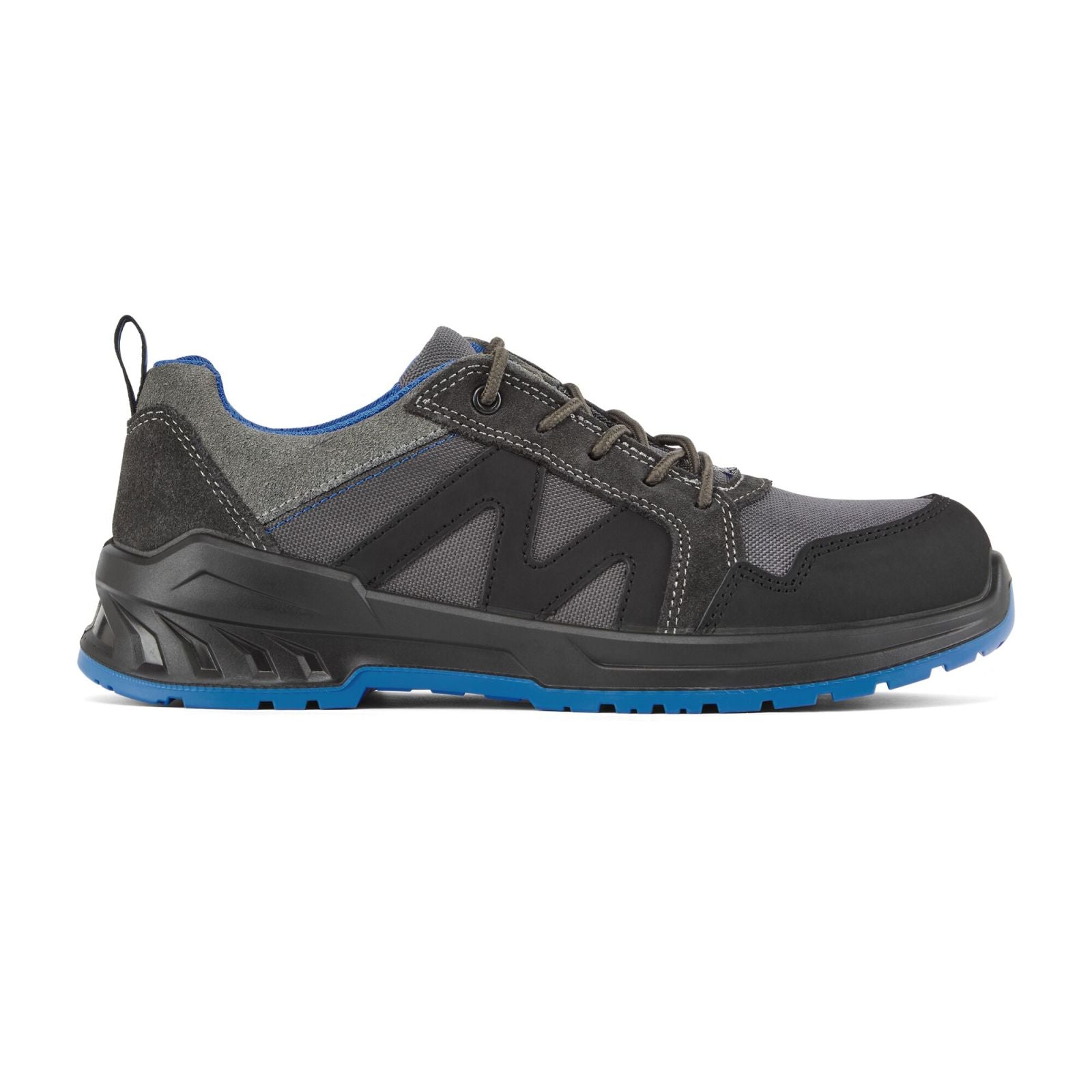 Portwest Composite Lite Voetbescherming Veiligheidschoenen FC23 Composiet Textile & Suede Trainer S1PS SR FO zwart-blauw(BK)