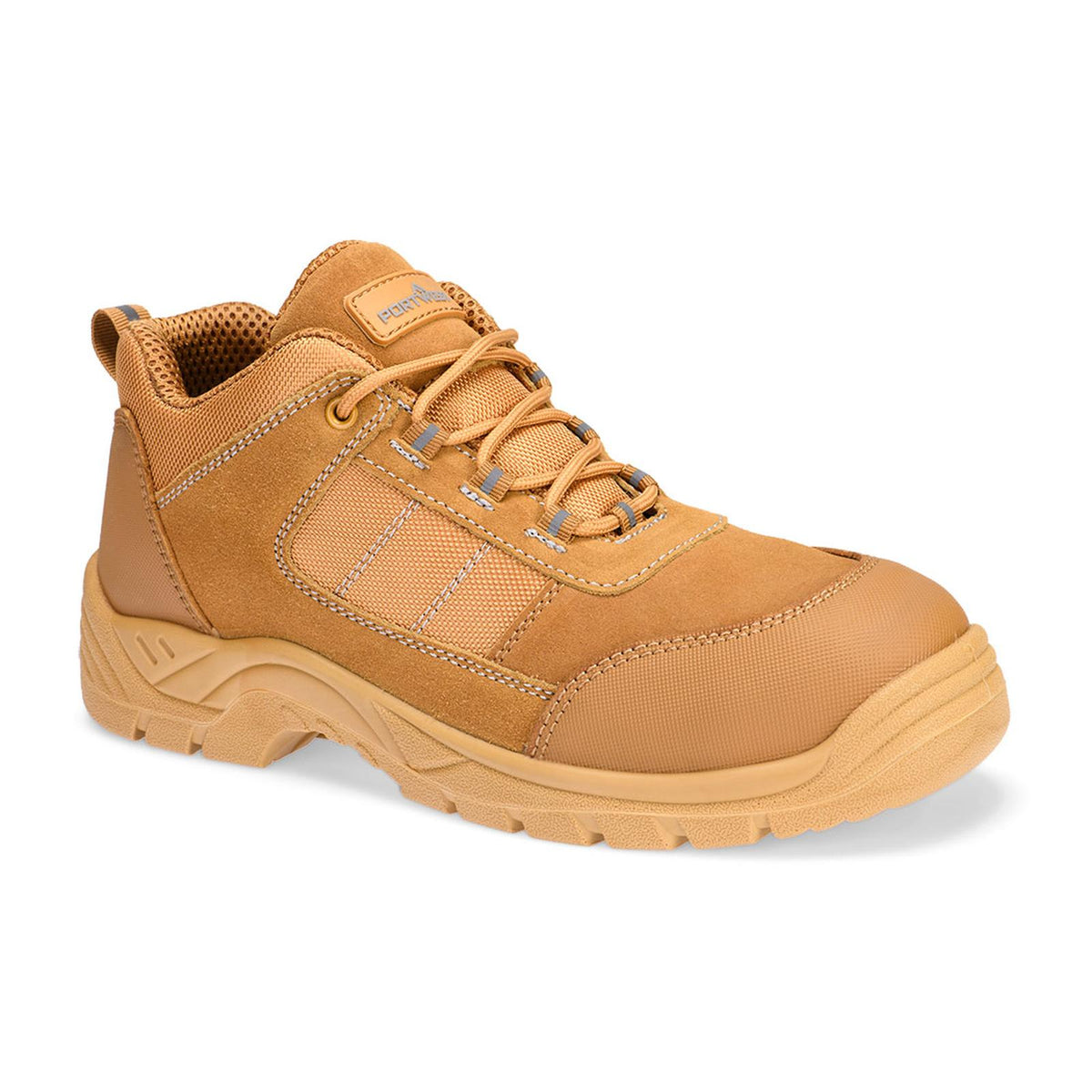 Portwest Composite Lite Voetbescherming Schoen FC24 composiet suède laag S1 SR FO tarwegeel(WH)