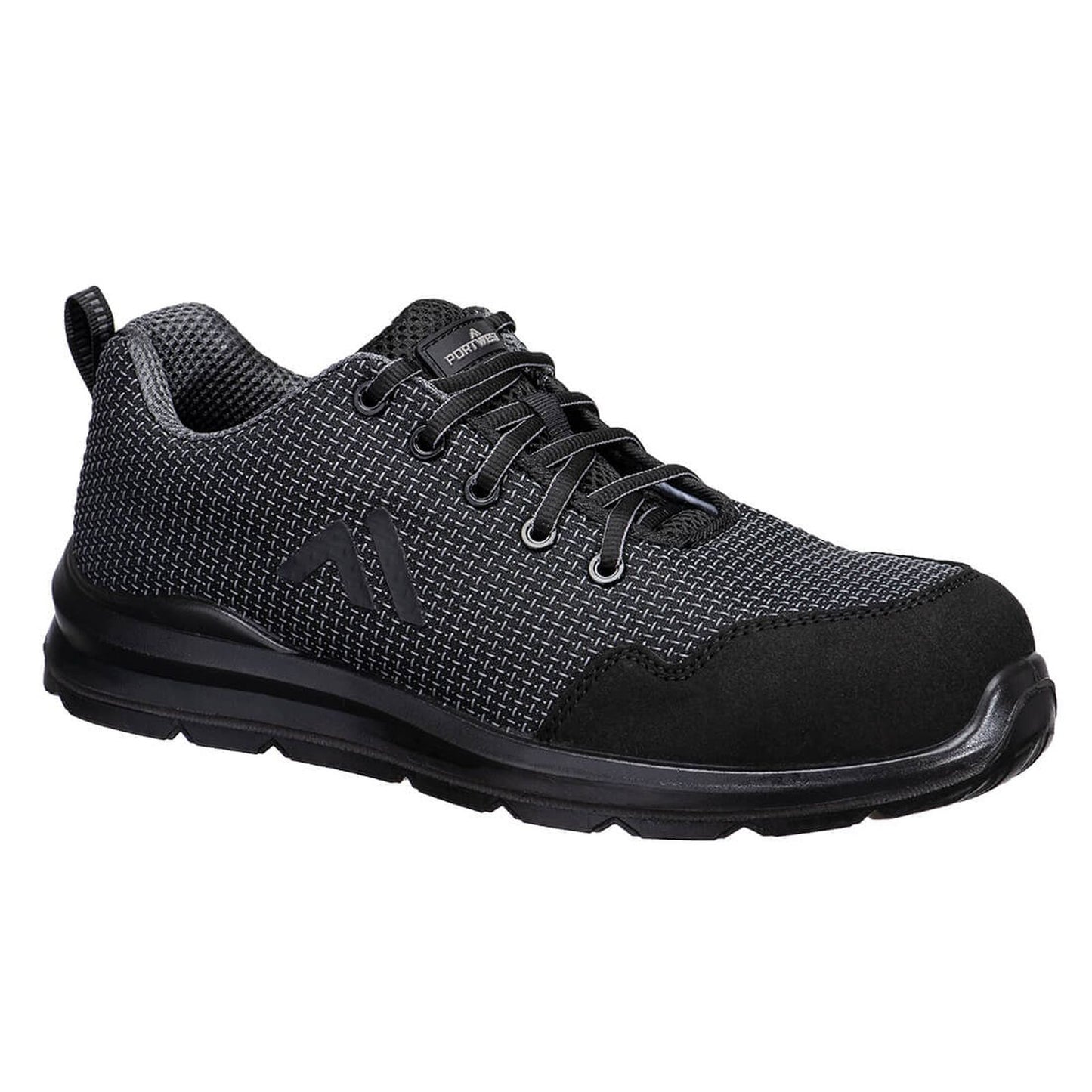 Portwest Composite Lite Voetbescherming Veiligheidschoenen FC72 Composiet trainer S3S SR FO grijs(GR)