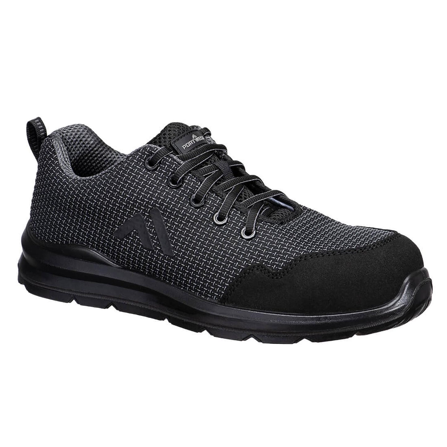Portwest Composite Lite Voetbescherming Veiligheidschoenen FC72 Composiet trainer S3S SR FO grijs(GR)
