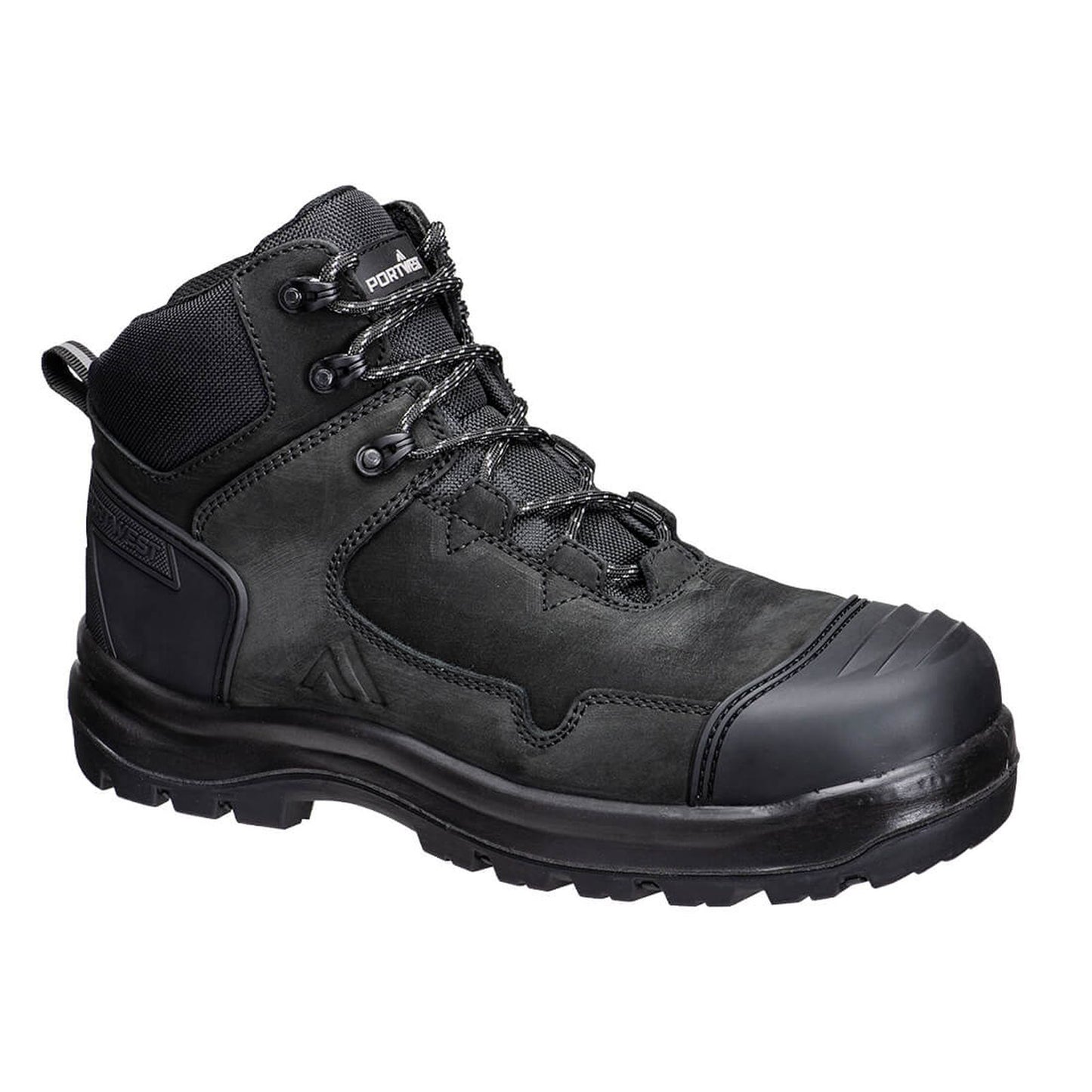 Portwest Veiligheidschoenen FD04 Apex Composiet Halfhoge Schoen S3S HRO SR zwart(BK)