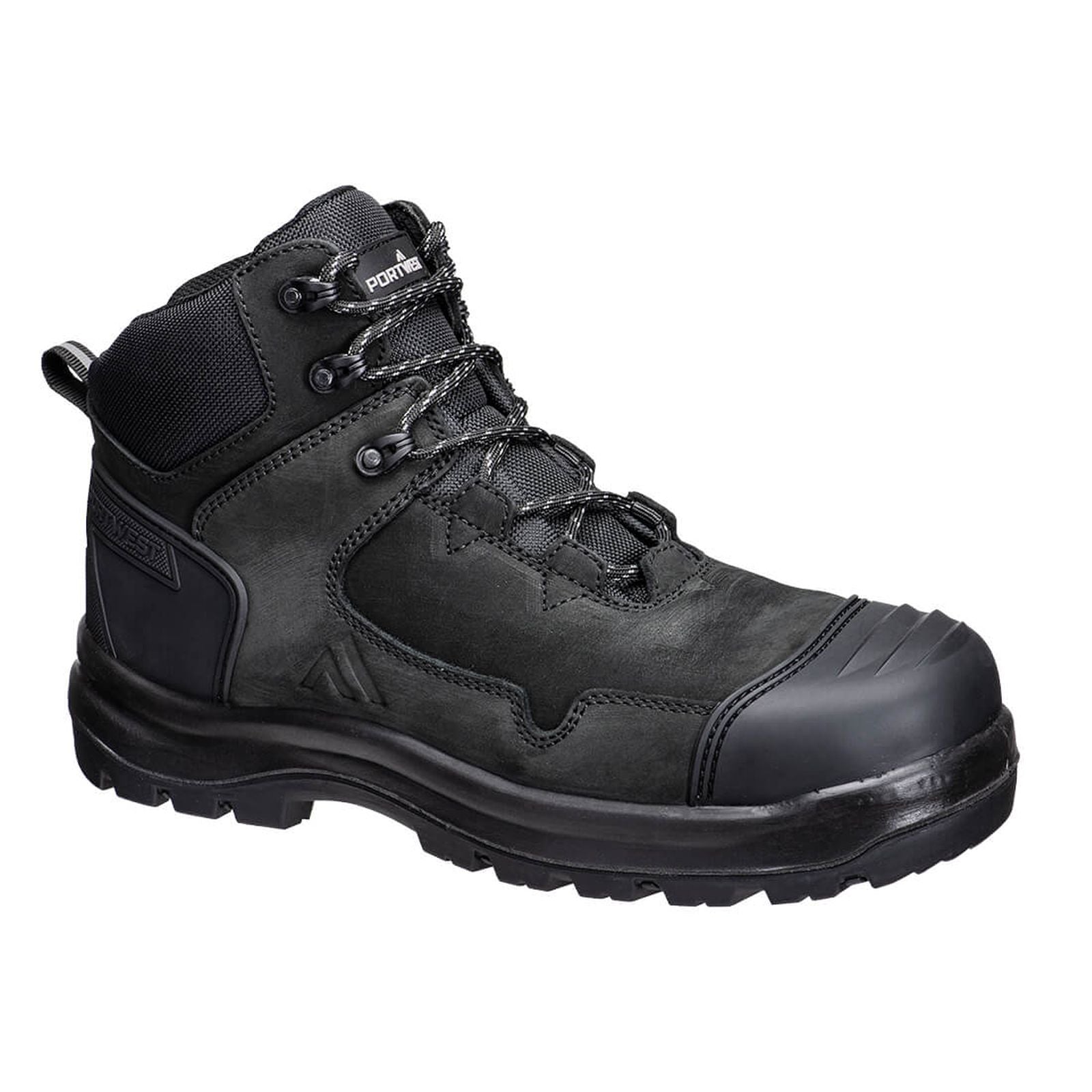 Portwest Veiligheidschoenen FD04 Apex Composiet Halfhoge Schoen S3S HRO SR zwart(BK)