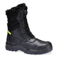 Portwest Draadvetersysteem Voetbescherming Winterschoen FD05 Staal Leder S3L SC HRO CI SR zwart(BK)