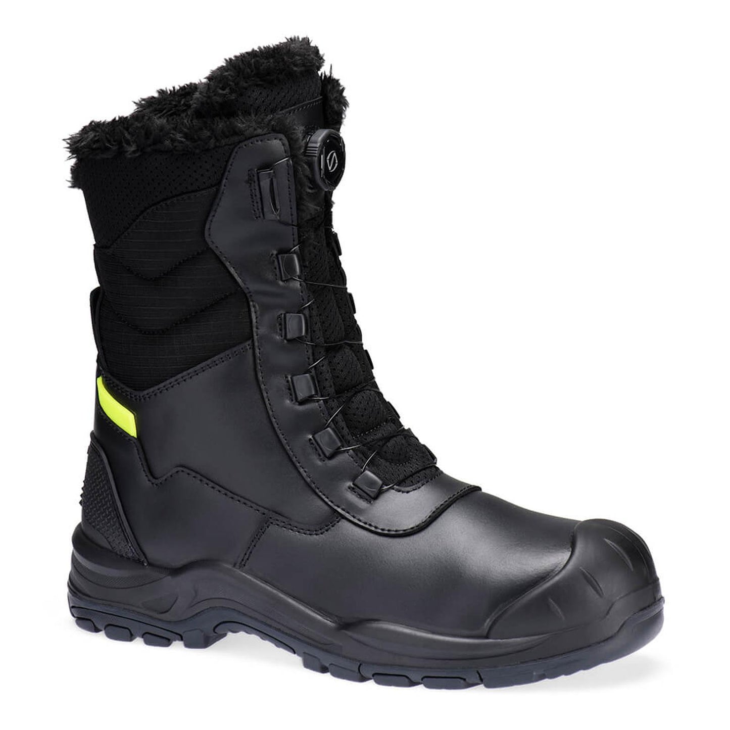 Portwest Draadvetersysteem Voetbescherming Winterschoen FD05 Staal Leder S3L SC HRO CI SR zwart(BK)