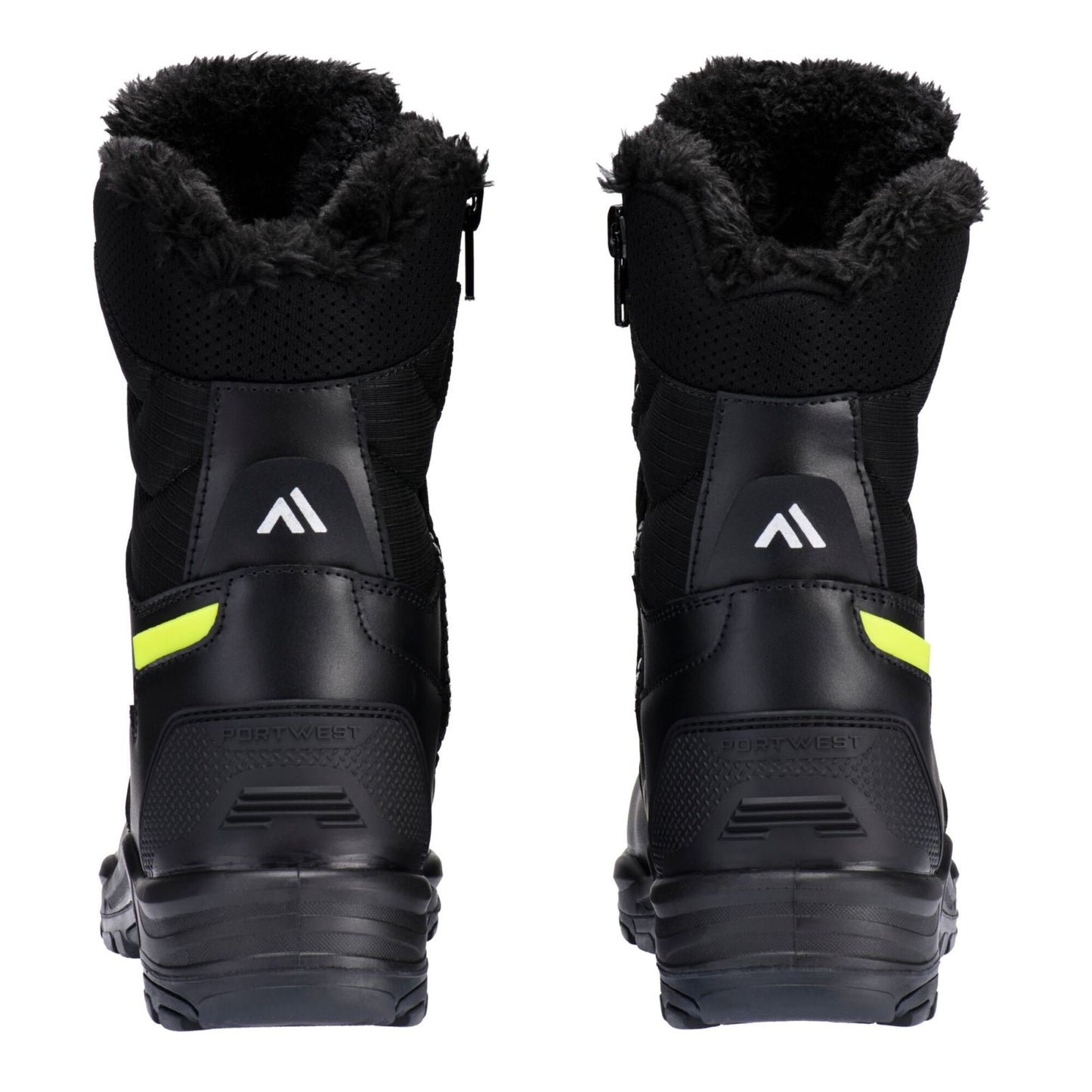Portwest Draadvetersysteem Voetbescherming Winterschoen FD05 Staal Leder S3L SC HRO CI SR zwart(BK)
