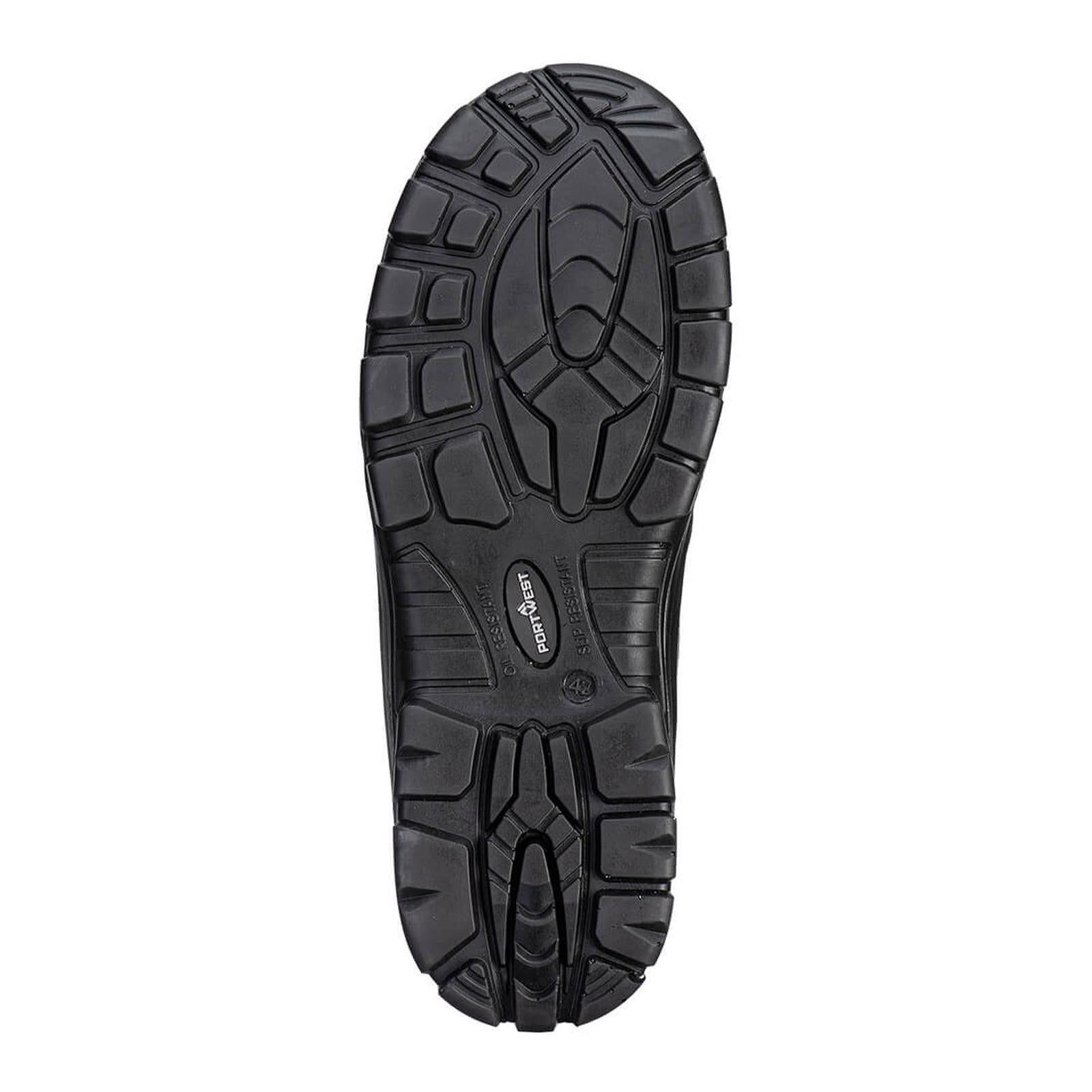 Portwest Draadvetersysteem Voetbescherming Winterschoen FD05 Staal Leder S3L SC HRO CI SR zwart(BK)