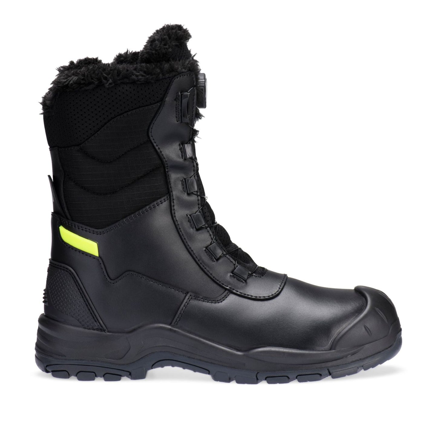 Portwest Draadvetersysteem Voetbescherming Winterschoen FD05 Staal Leder S3L SC HRO CI SR zwart(BK)