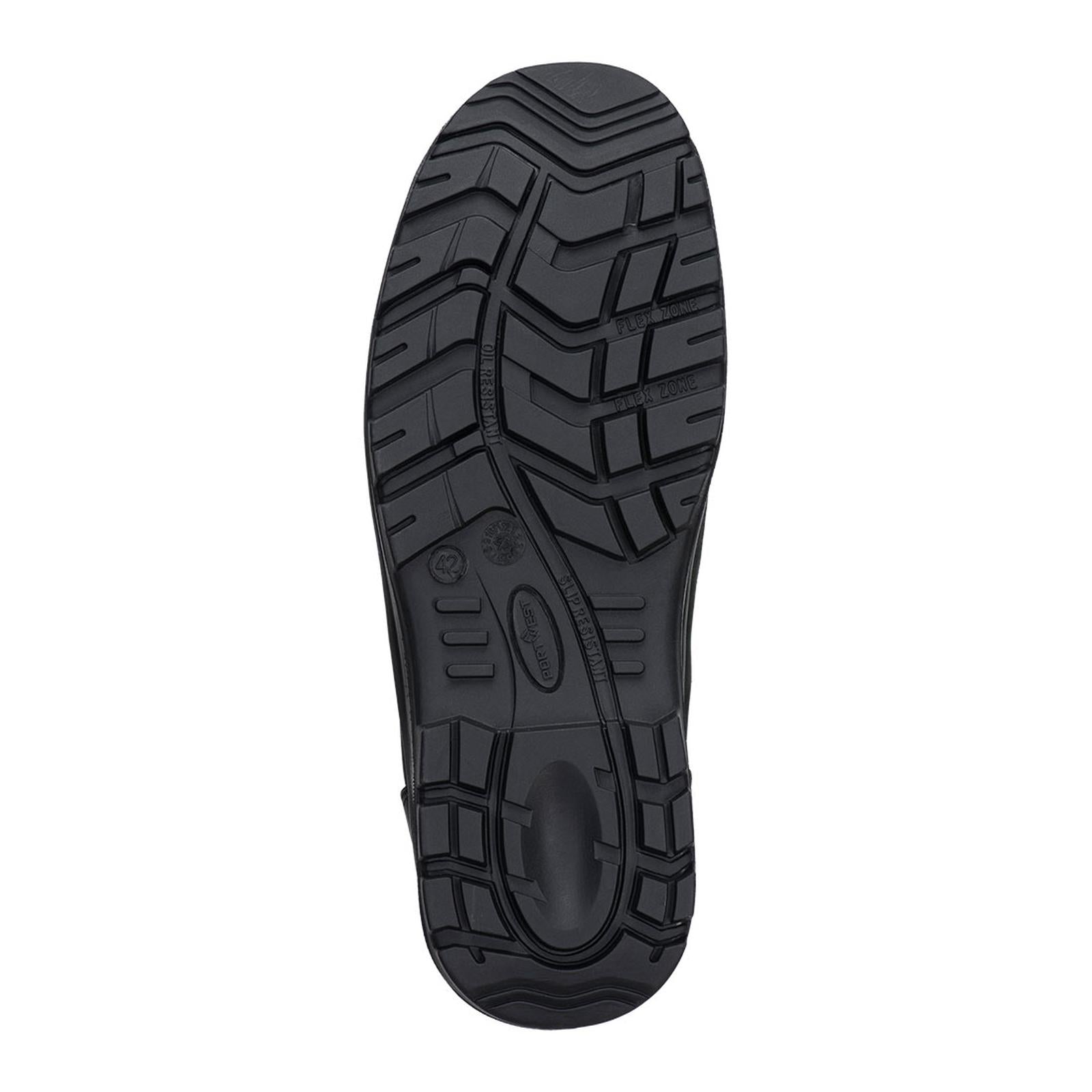 Portwest Composite Lite Voetbescherming Veiligheidsschoen FD22 composiet leder scheenbeschermer S3S HRO FO SC HI CI AN LG SR zwart(BK)