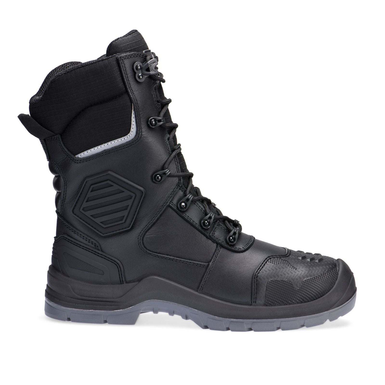 Portwest Composite Lite Voetbescherming Schoen FD26 samengesteld leder hoog S7L HRO M CI LG SC AN SR FO zwart(BK)