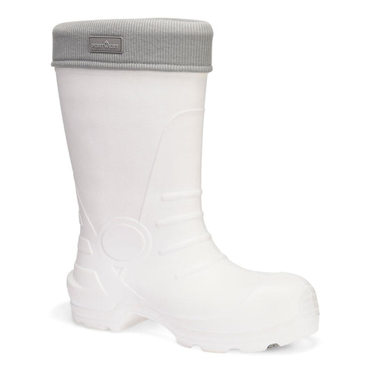 Portwest CompositeLite Work Voetbescherming Laars FD80 EVA Composiet S5S SR CI wit-grijs(WG)