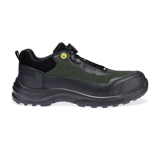 Portwest FX2 Girder Schoenen FE05 Composite Low S3S ESD SR FO zwart-groen(BG)
