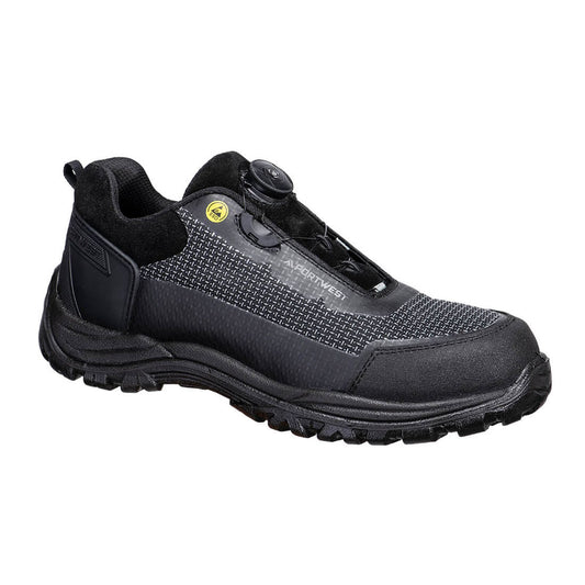 Portwest FX2 Girder Schoenen FE05 Composite Low S3S ESD SR FO zwart-grijs(BGY)