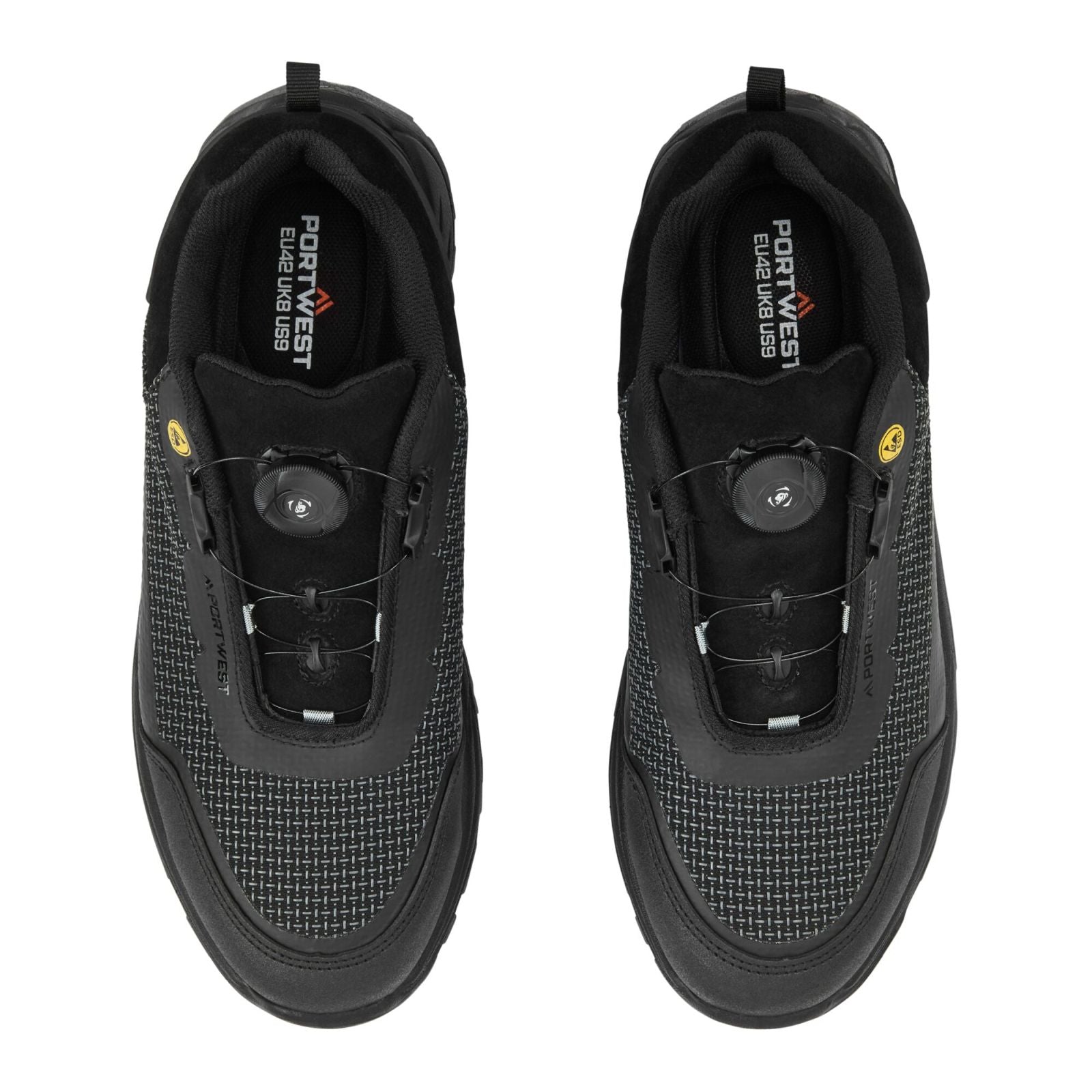 Portwest FX2 Girder Schoenen FE05 Composite Low S3S ESD SR FO zwart-grijs(BG)
