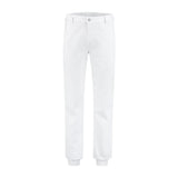 Noname Broeken FKBM6535-240 HACCP Met manchetten wit(240-WIT)