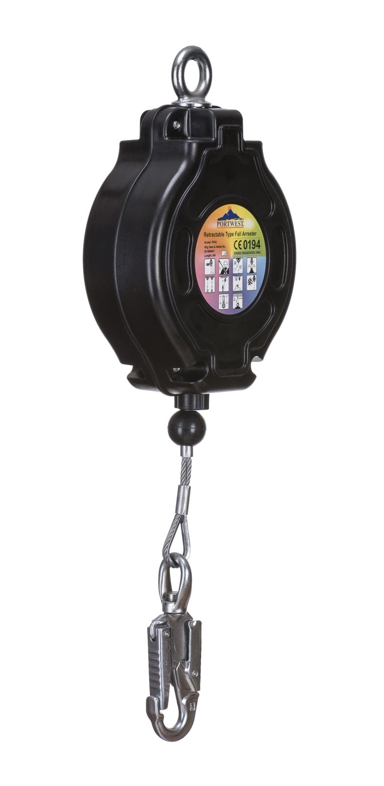 Portwest Valstopblokken FP42 black(BK)